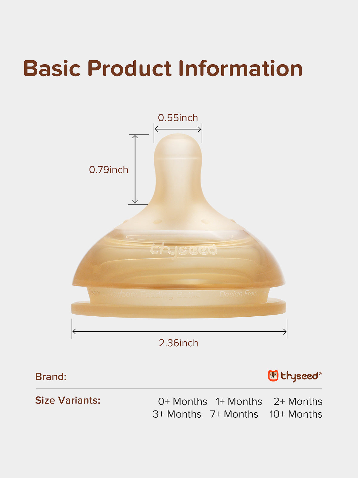 Bunvia Natural Anti-colic Nipple