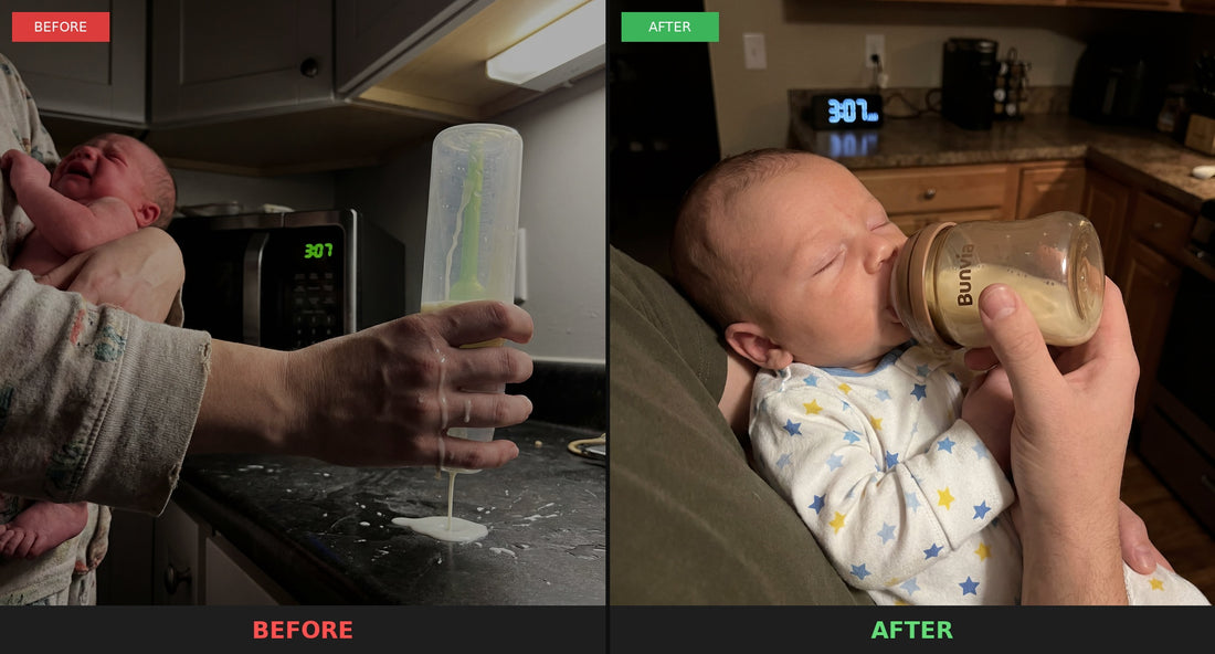 Bunvia PPSU Transition Baby Bottle | 10oz/300ml