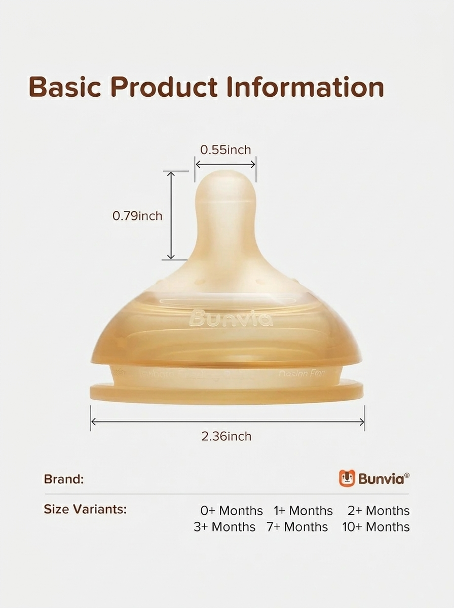 Bunvia Natural Anti-colic Nipple